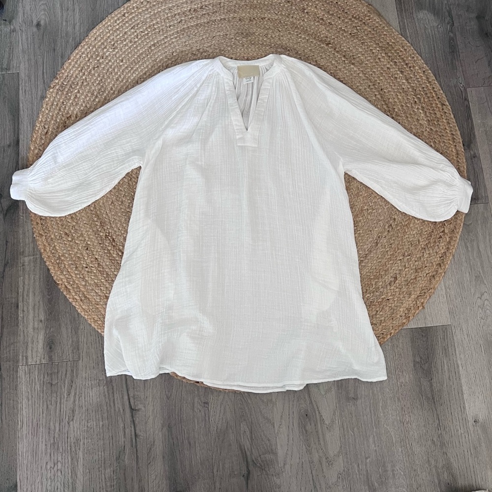 Anaak Jhula Organic Cotton Muslin
Mini Dress White - Picture 7 of 14